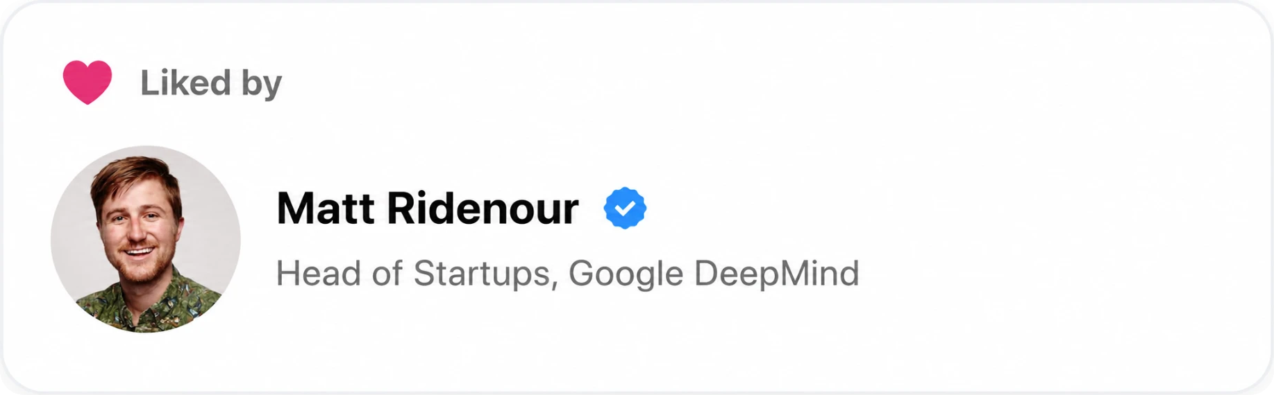 Matt Ridenour liked a post we wrote